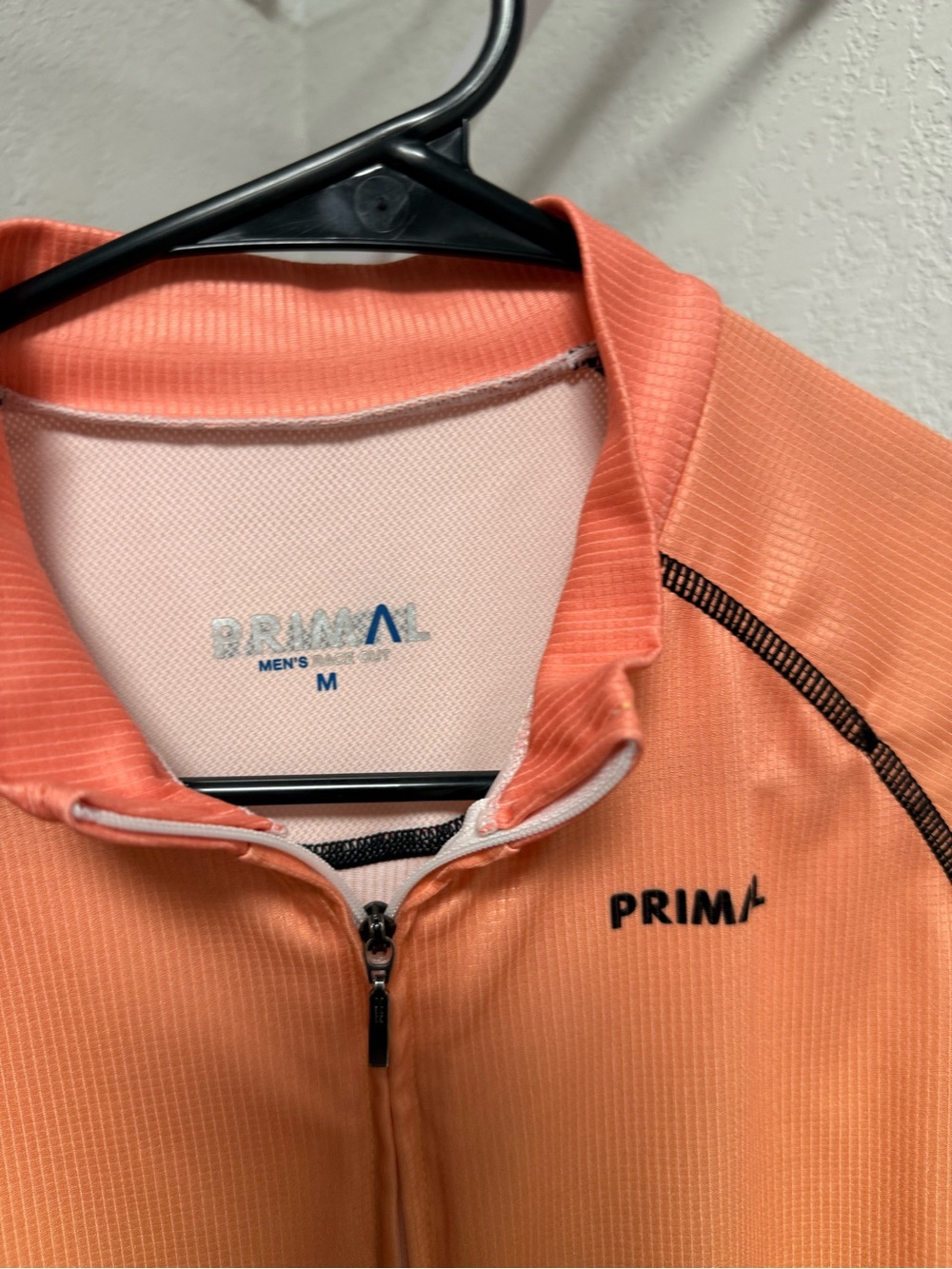 Primal Men’s Orange Gradient Cycling Jersey- Medium - Picture 2 of 3